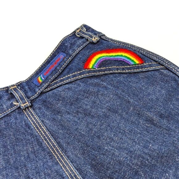 70's Rainbow Straight Wide Denim - Picture 5 of 8